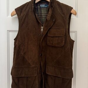 Polo by Ralph Lauren Men's Suede Vest